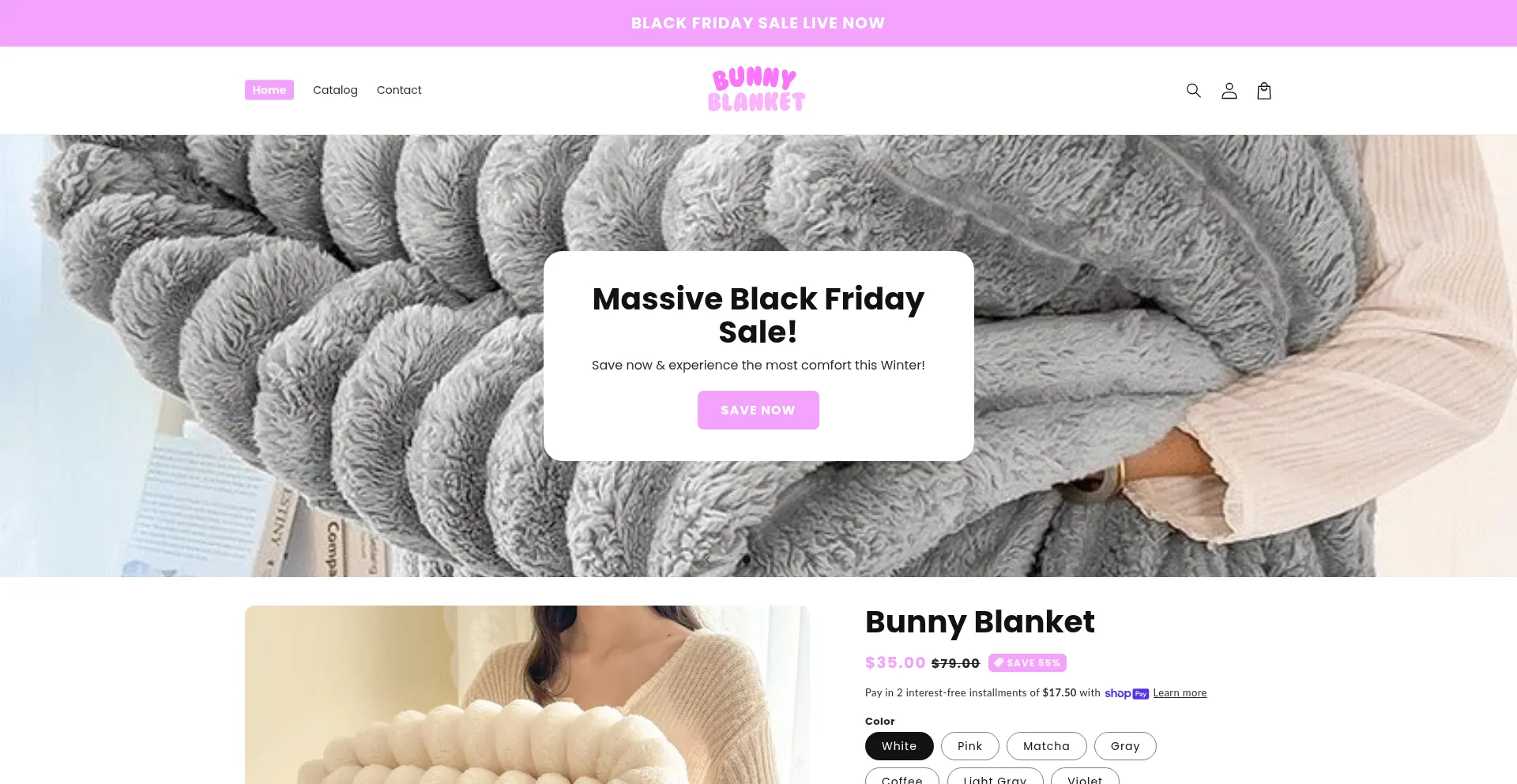 Getbunnyblanket.com