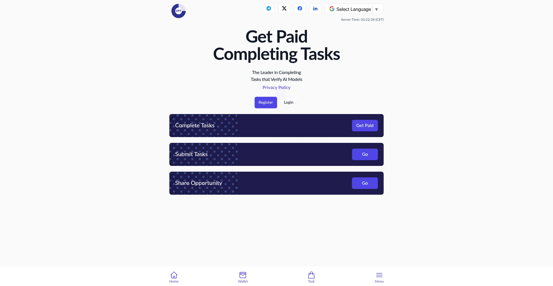 Ist Getpaidtasks.com sicher und vertrauenswürdig?
