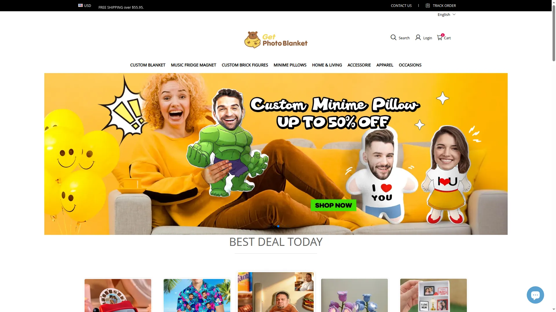 Getphotoblanket.com