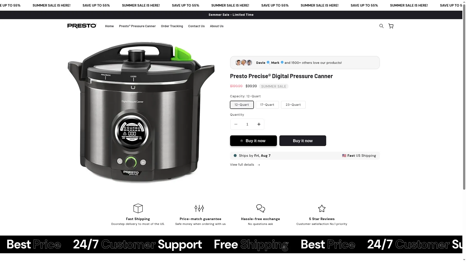 Getpresto.us
