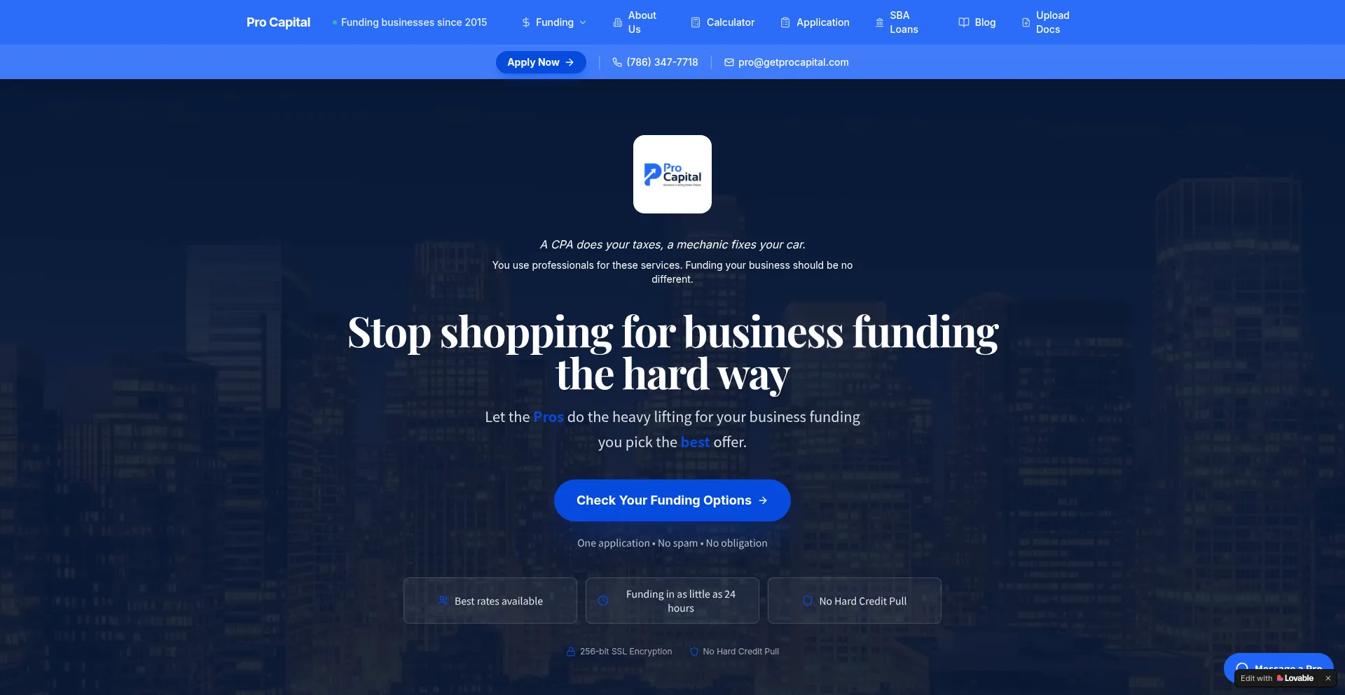 Getprocapital.com