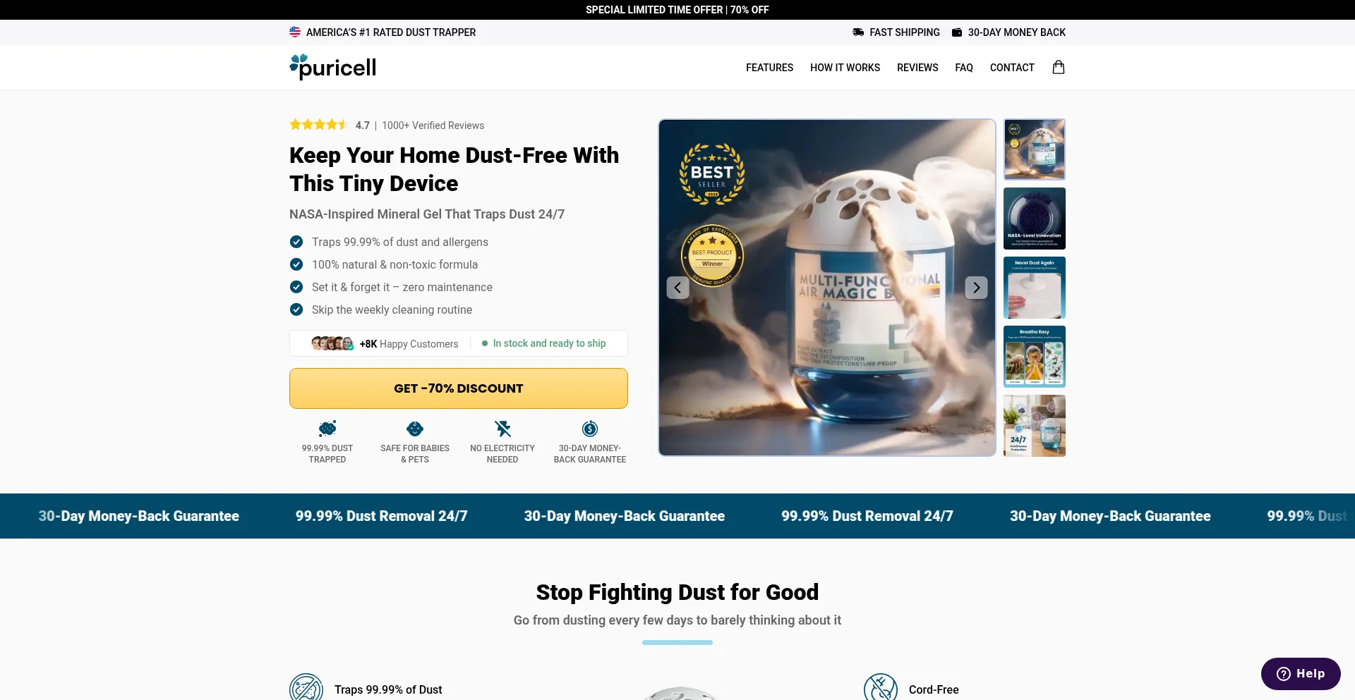 Getpuricell.com