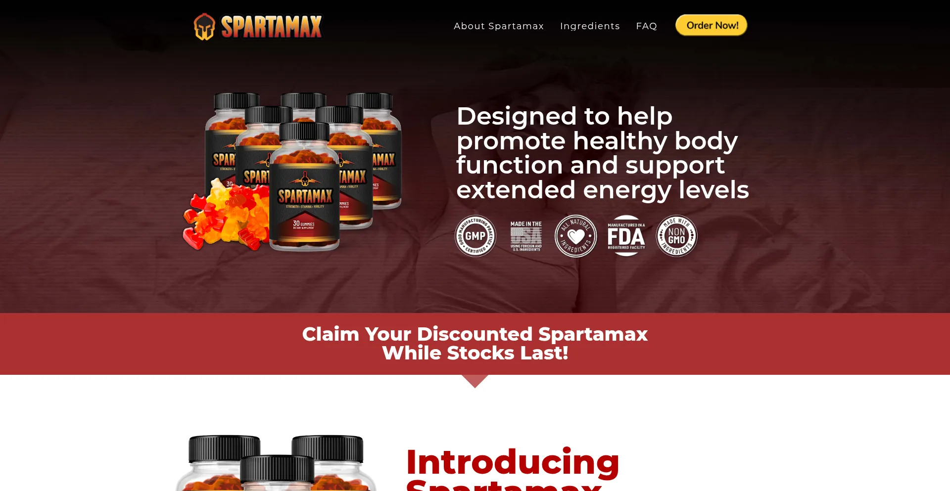 Getspartamax.com