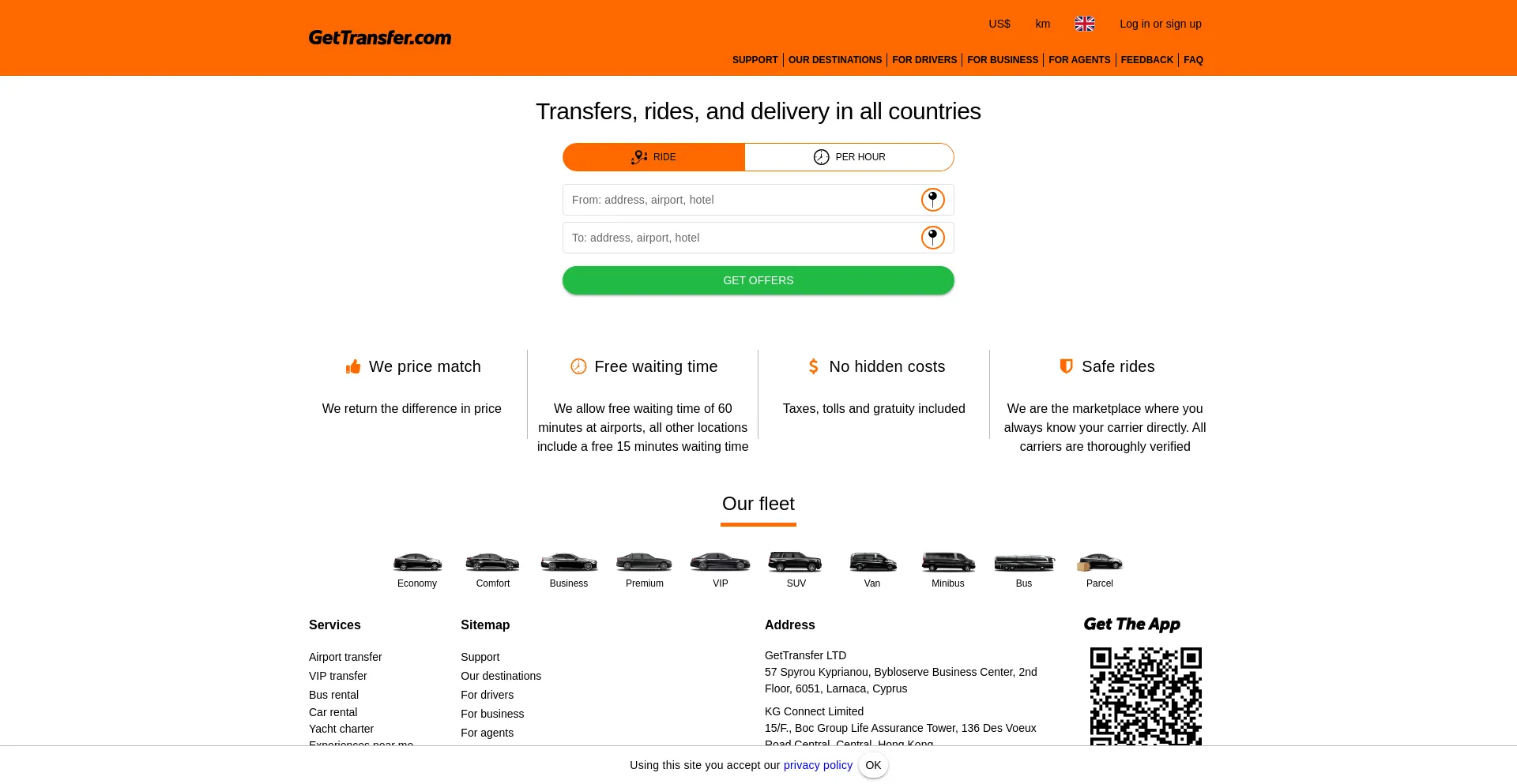Ist Gettransfer.com sicher und vertrauenswürdig?