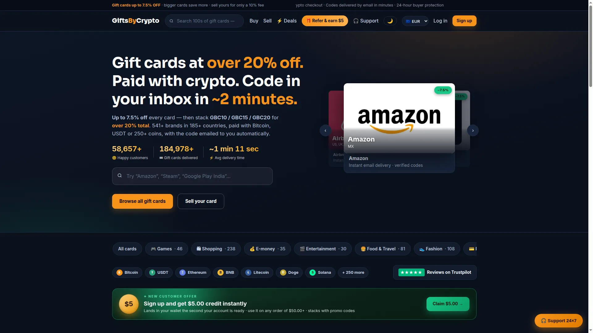 Giftsbycrypto.com