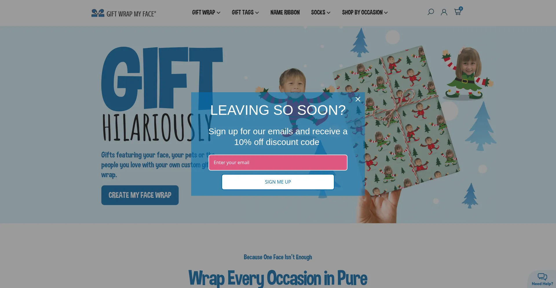Ist Giftwrapmyface.com sicher und vertrauenswürdig?