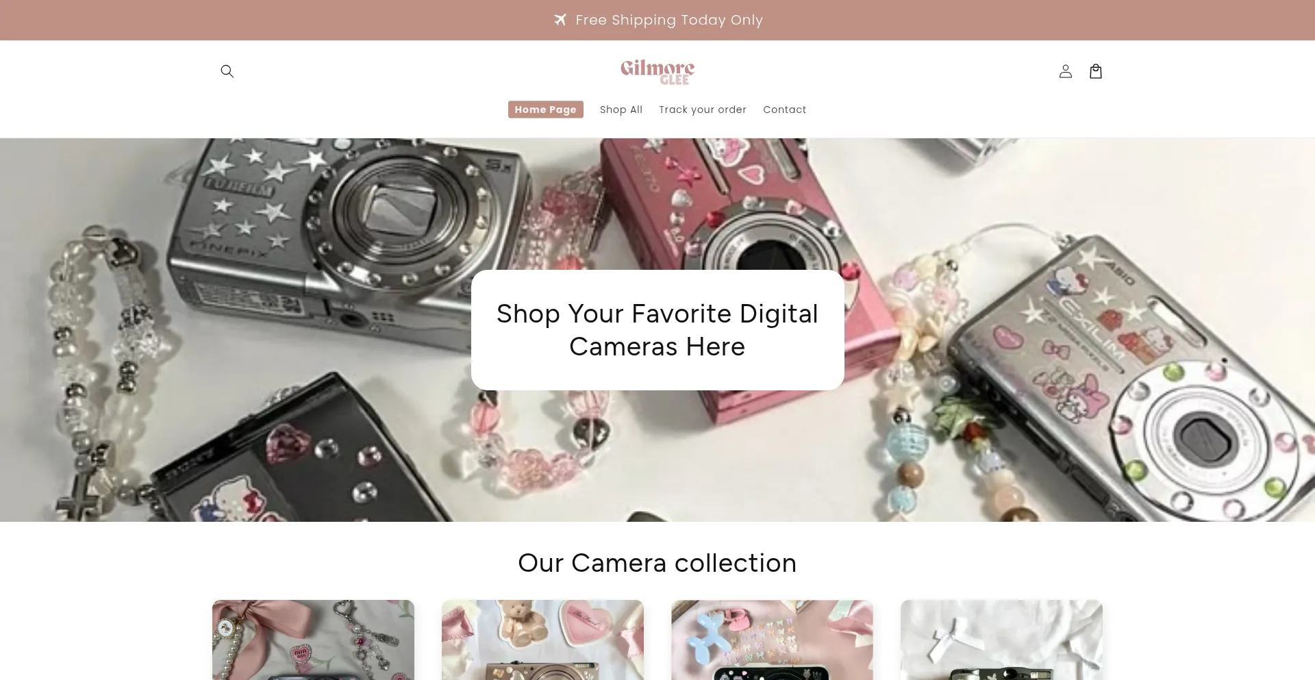 Website screenshot of Gilmoreglee.com