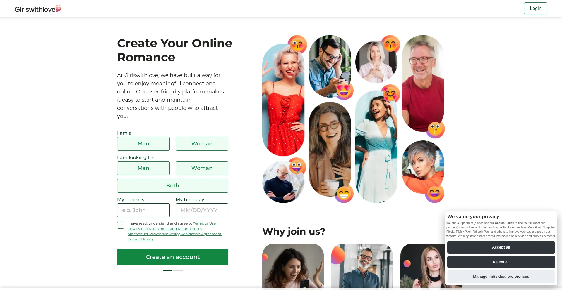 Ist Girlswithlove.com sicher und vertrauenswürdig?