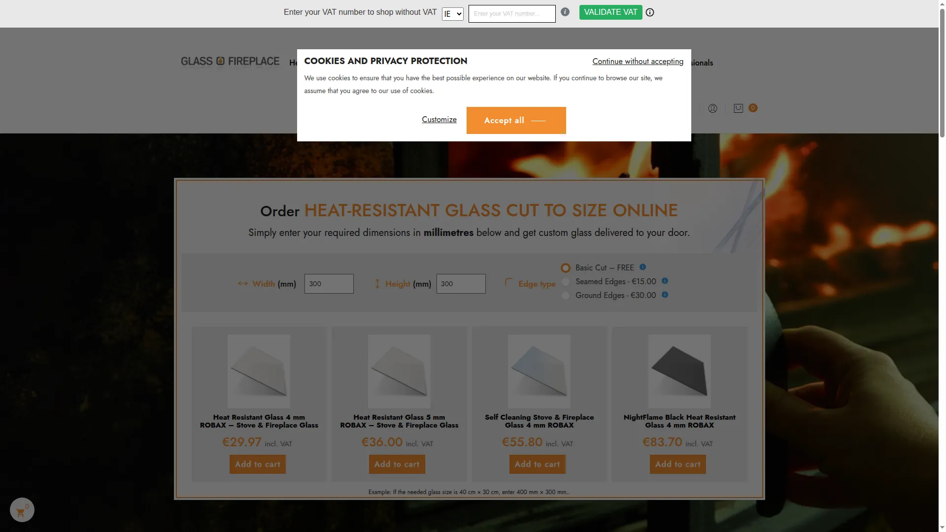 Glass-for-fireplace.com