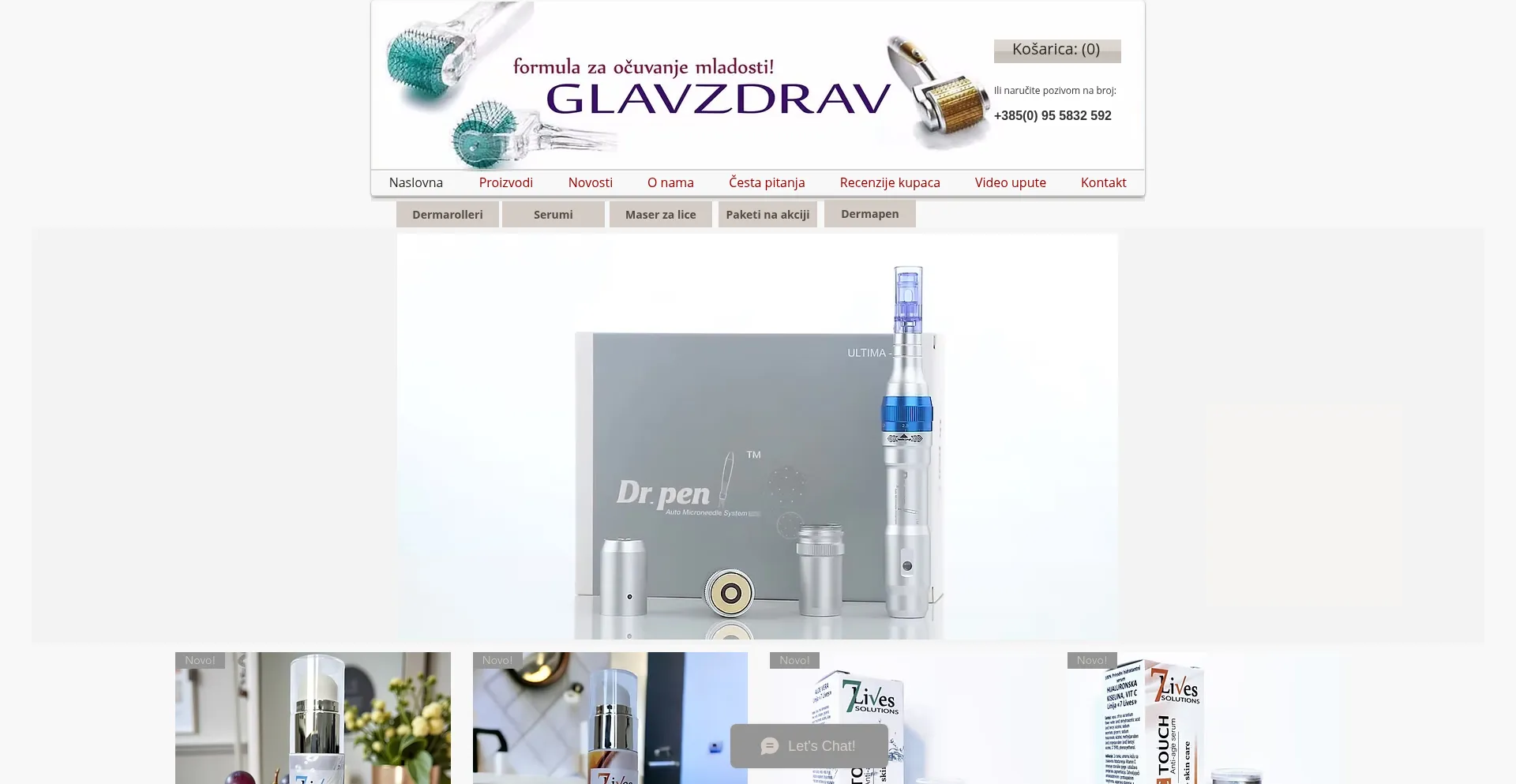 Glavzdrav.net Screenshot