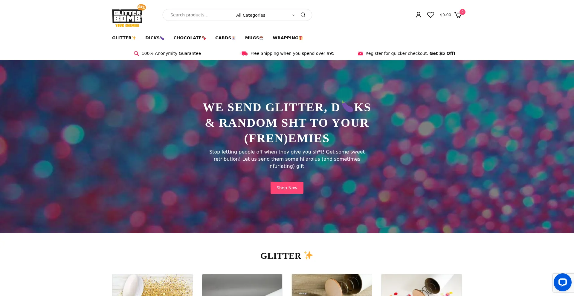 Glitterbombyourenemies.com.au