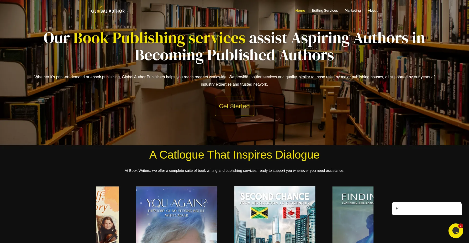 Ist Globalauthorpublishers.com sicher und vertrauenswürdig?