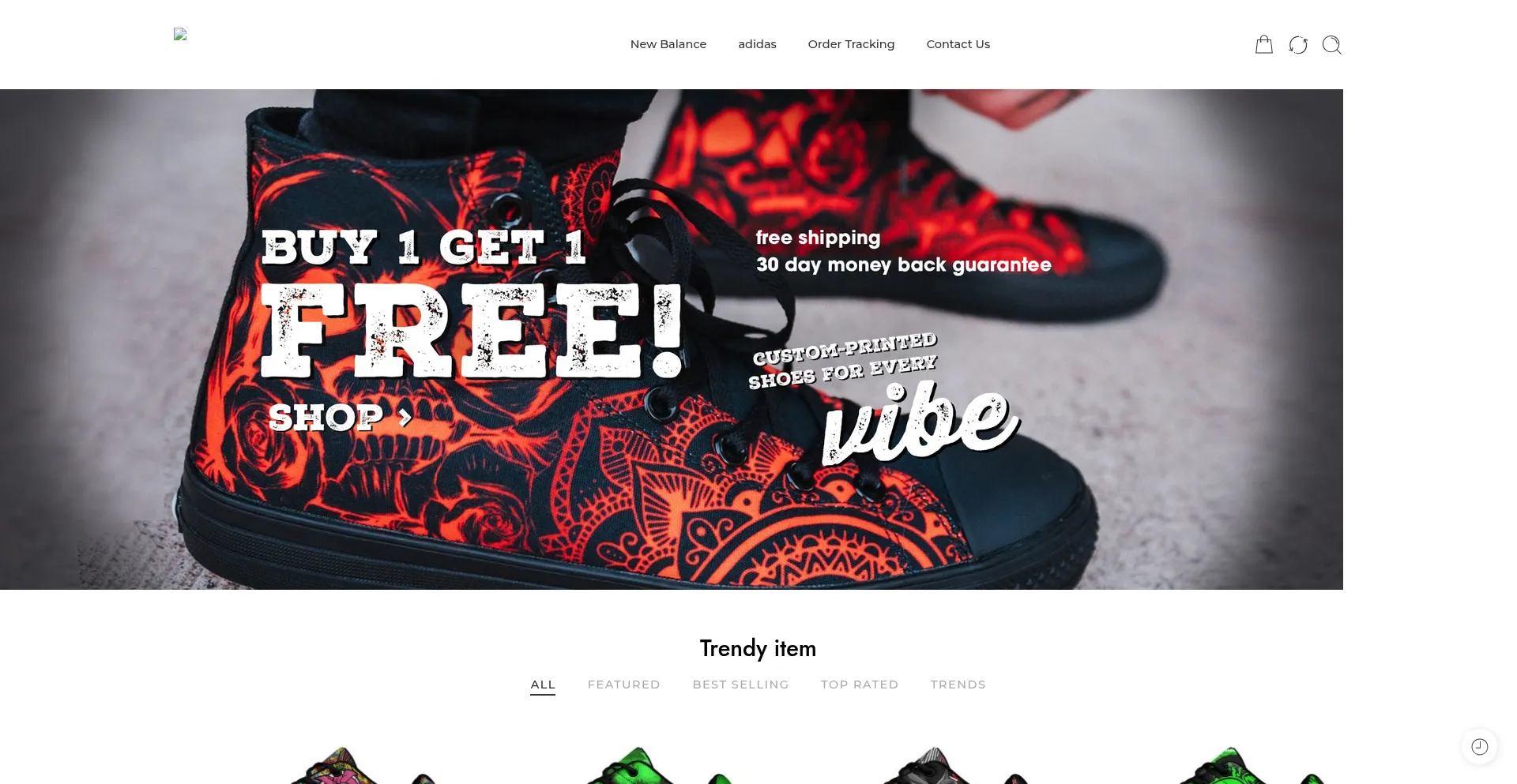 Website screenshot of Gloiber.com