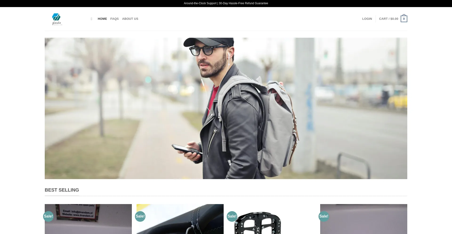 Website screenshot of Glowlexs.com