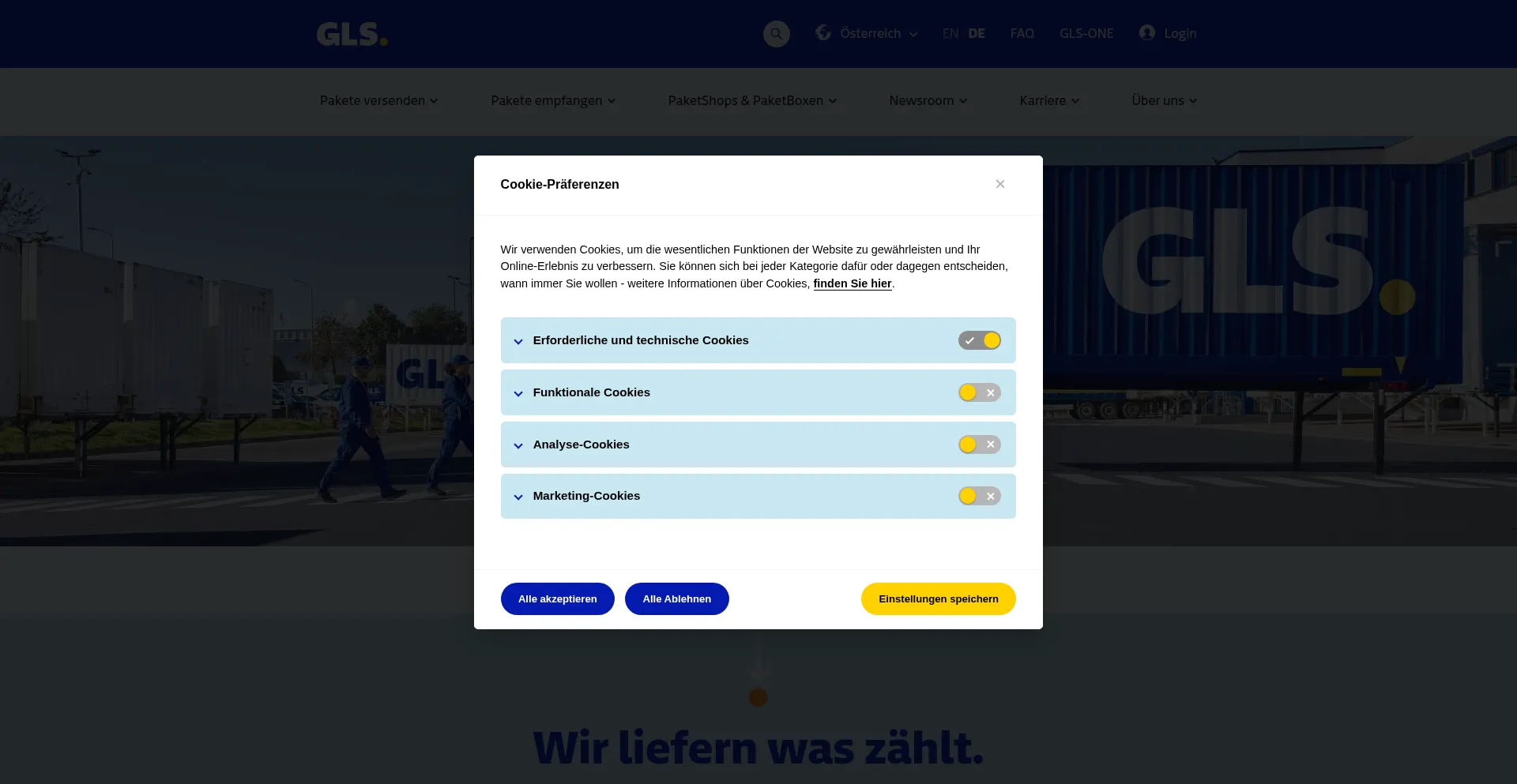 Ist Gls-austria.com sicher und vertrauenswürdig?