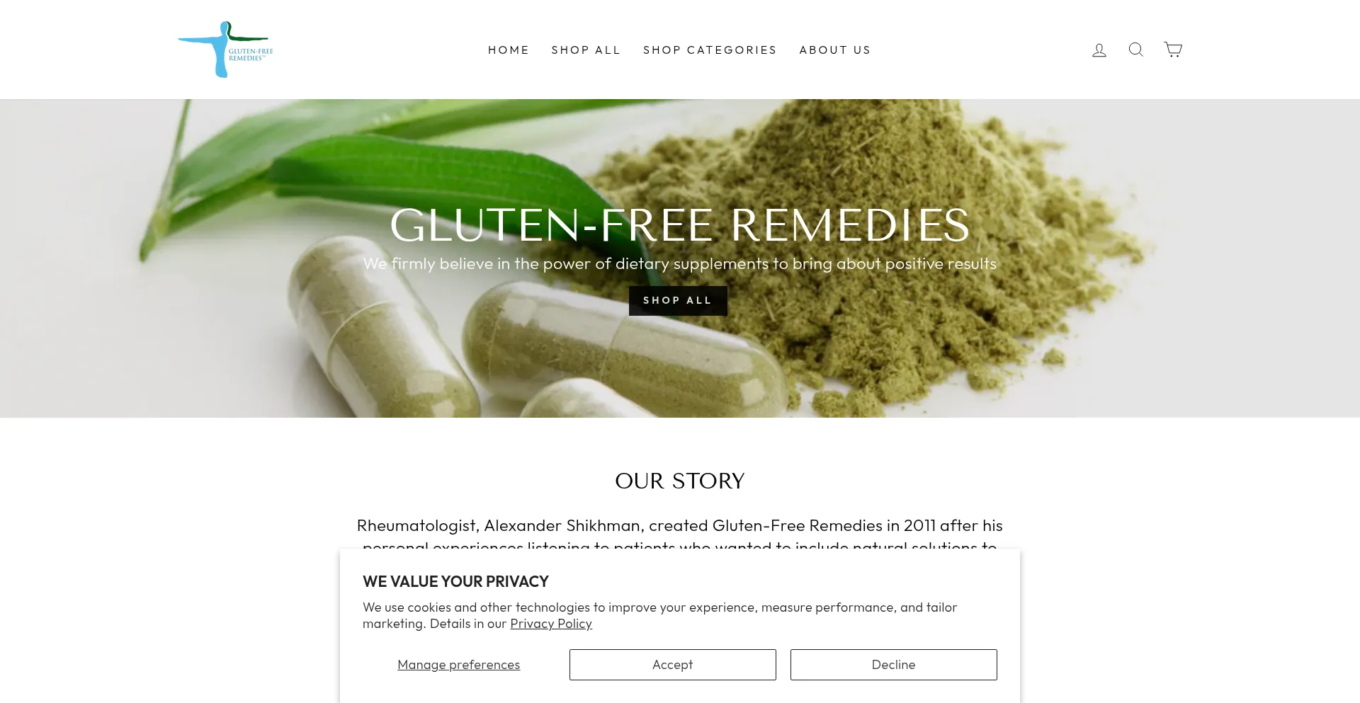 Glutenfreehealthstore.com