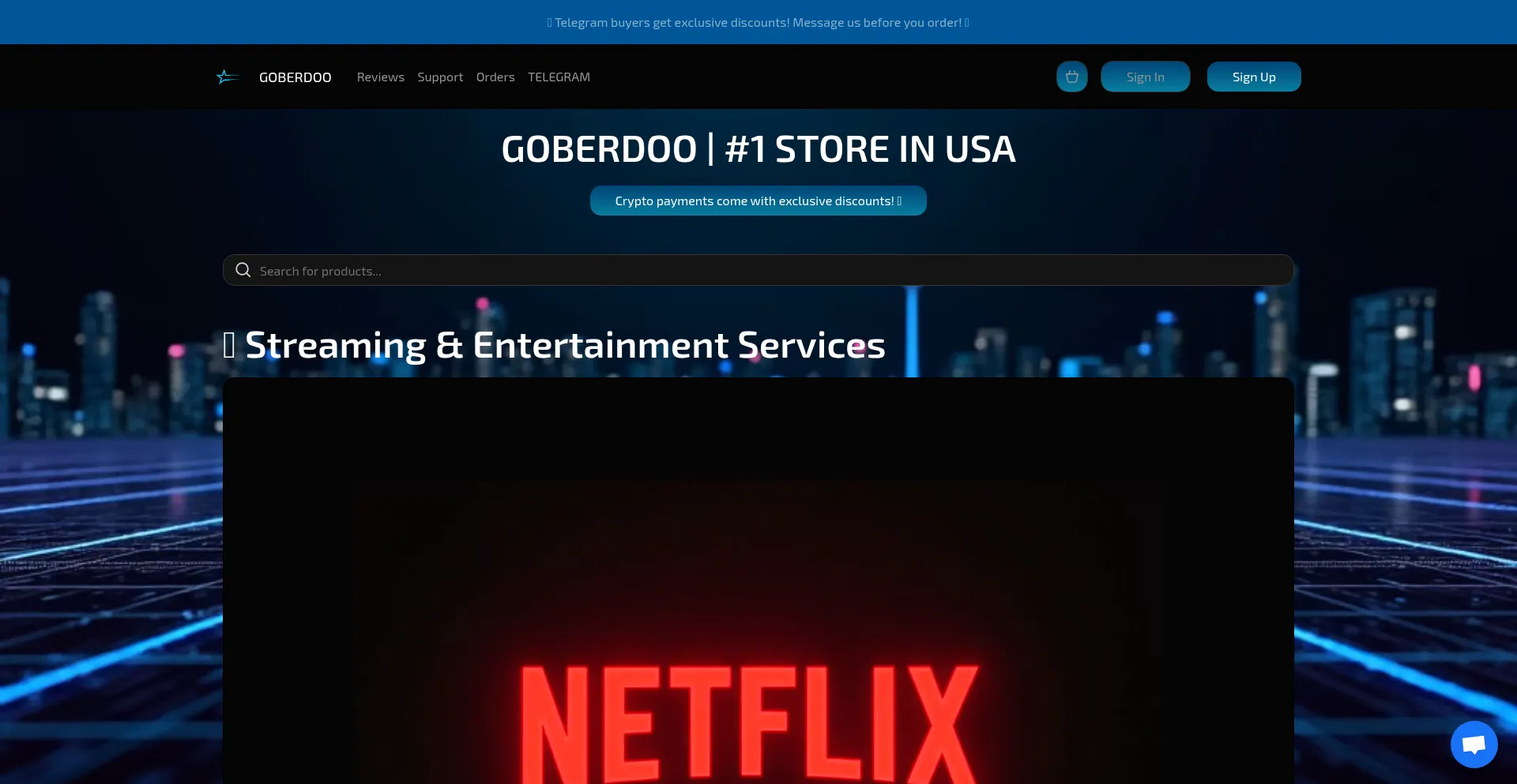 Goberdoo.bgng.io Screenshot