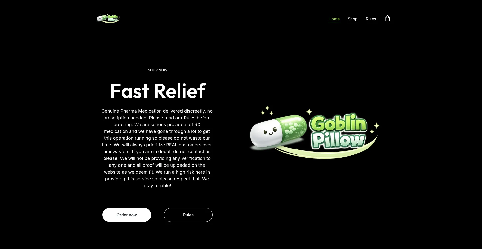 Goblinpillow.com