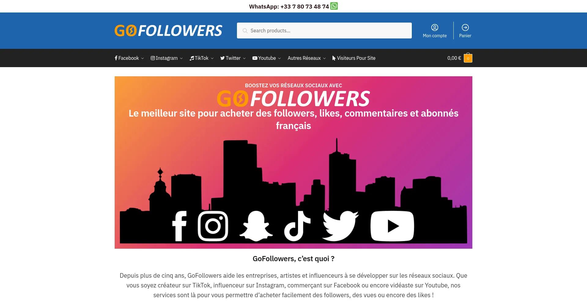 Ist Gofollowers.fr sicher und vertrauenswürdig?