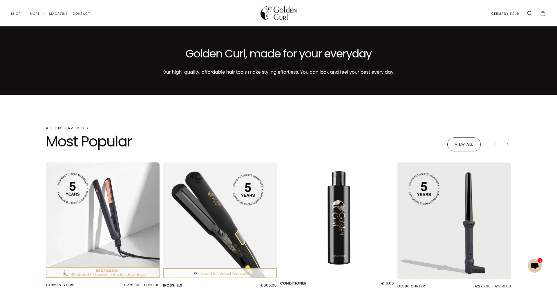 Golden-curl.com