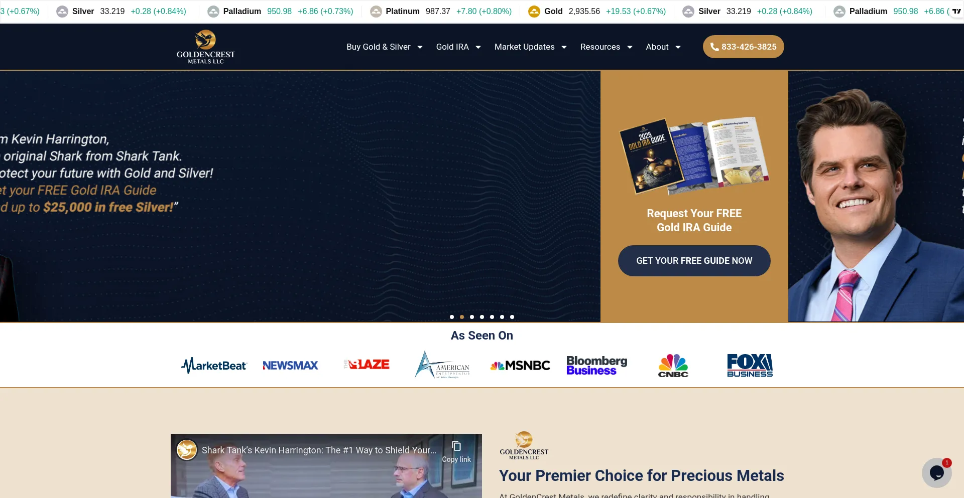 Goldencrestmetals.com