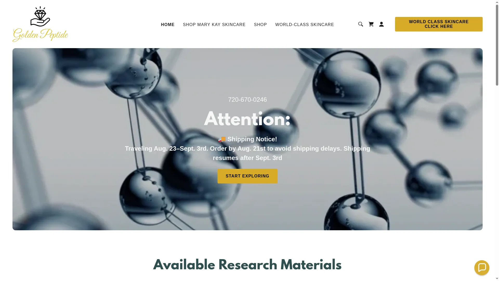 Goldenpeptide.com