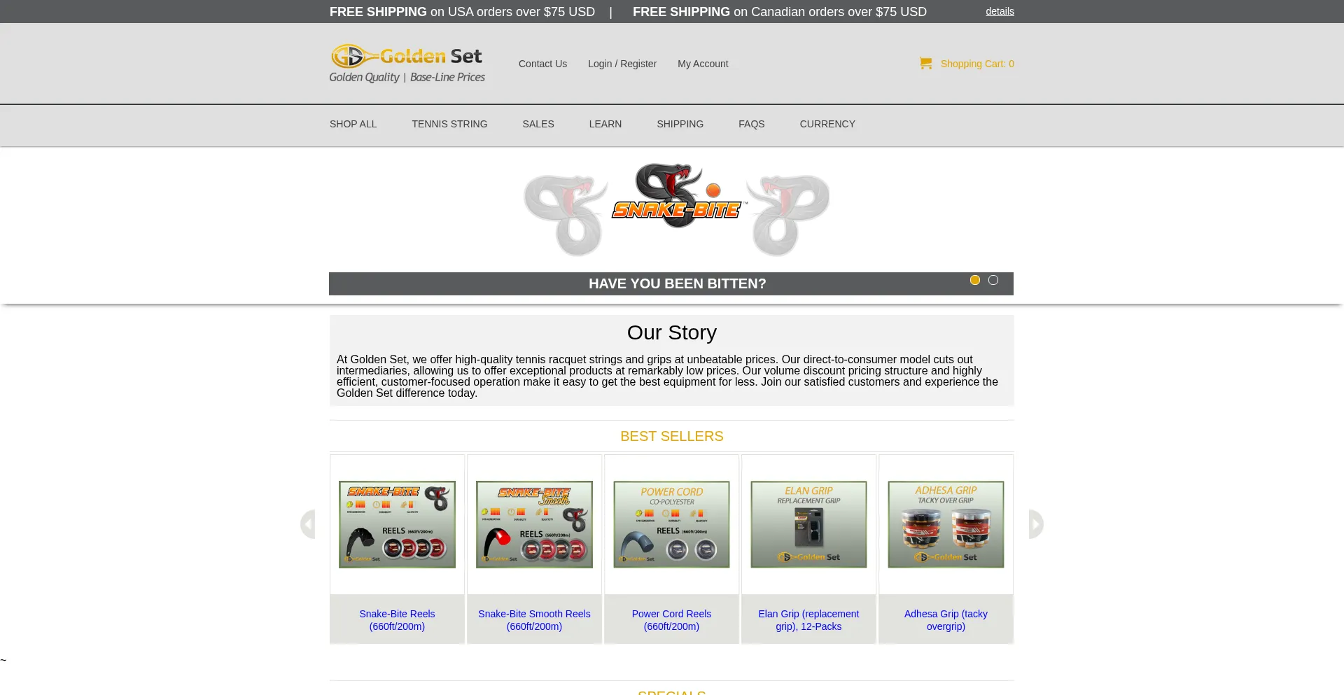 Goldensettennis.com Screenshot