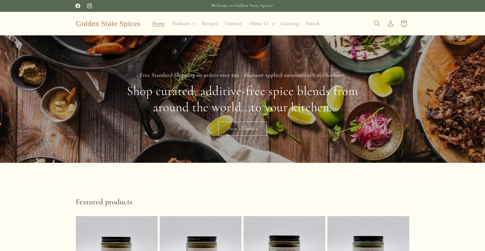 Goldenstatespices.com