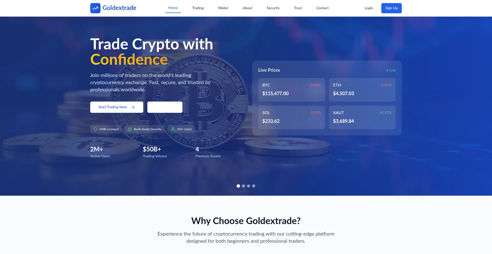 Ist Goldextrade.com sicher und vertrauenswürdig?