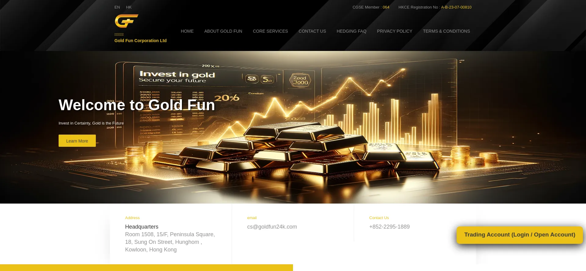 Ist Goldfun24k.com sicher und vertrauenswürdig?
