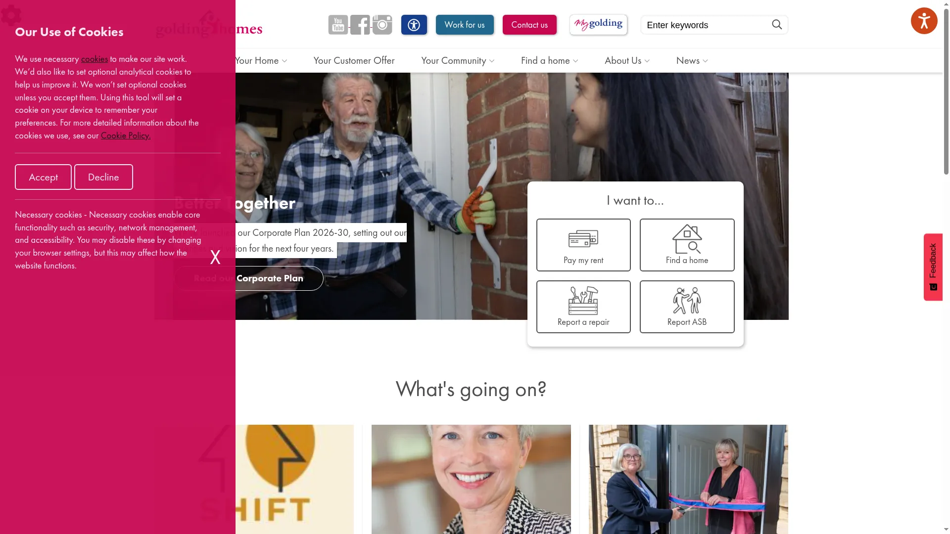 Goldinghomes.org.uk