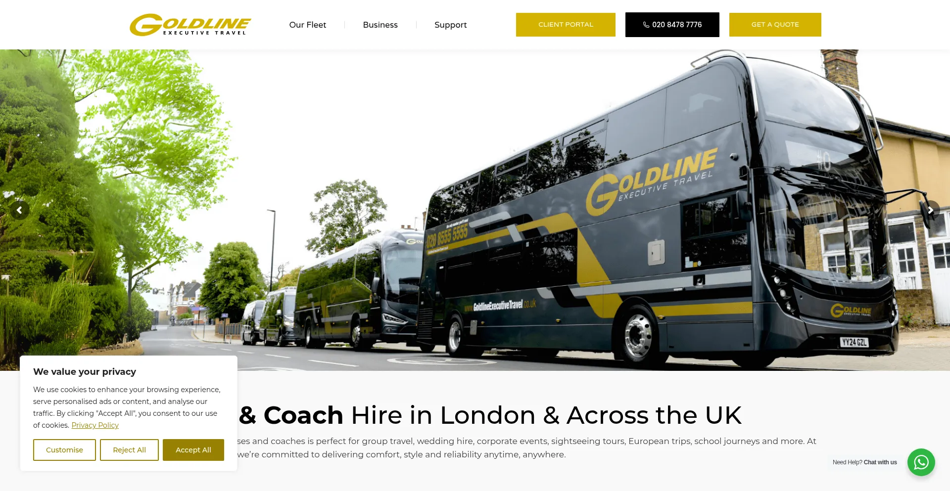 Goldlineexecutivetravel.co.uk