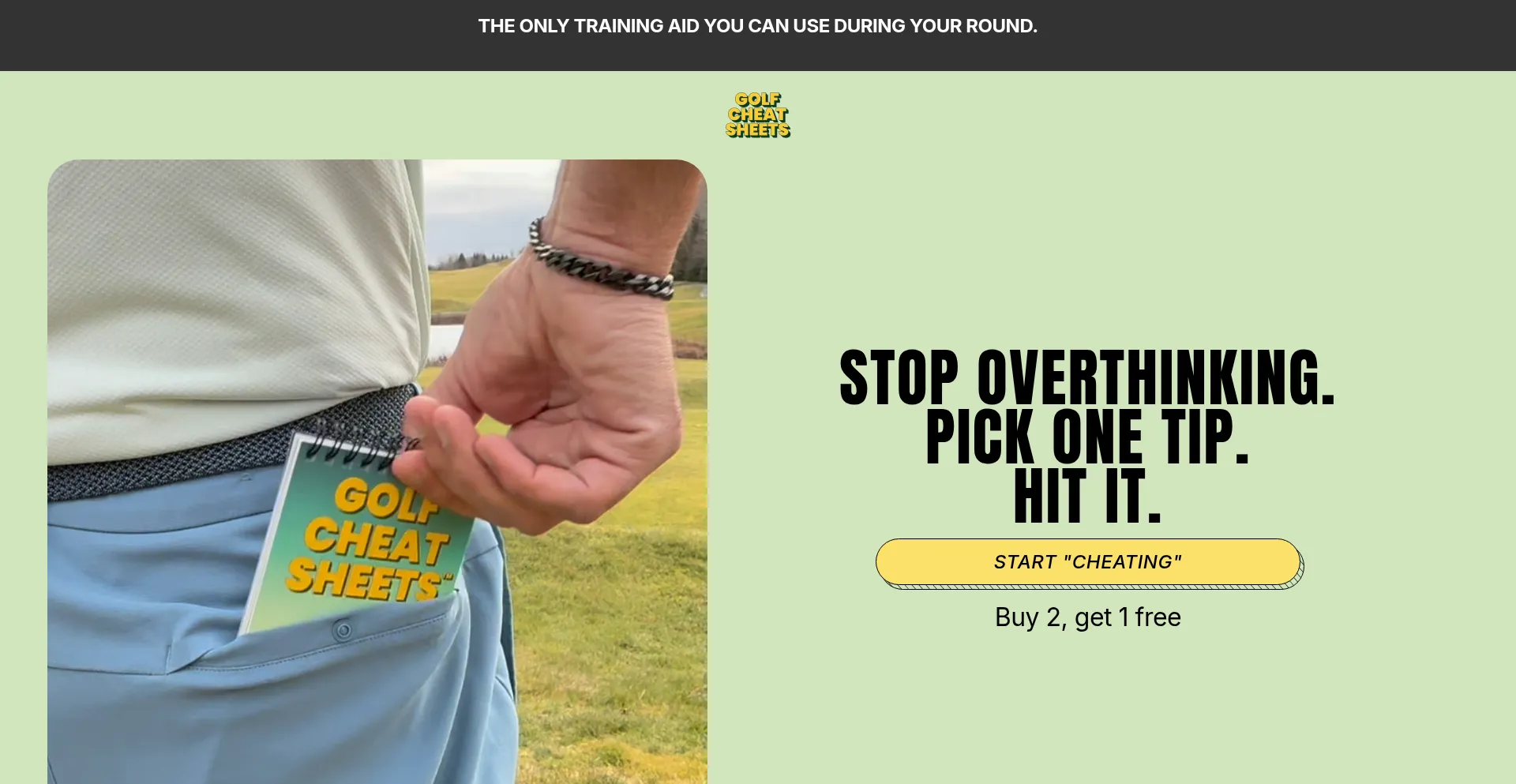 Golfcheatsheets.com