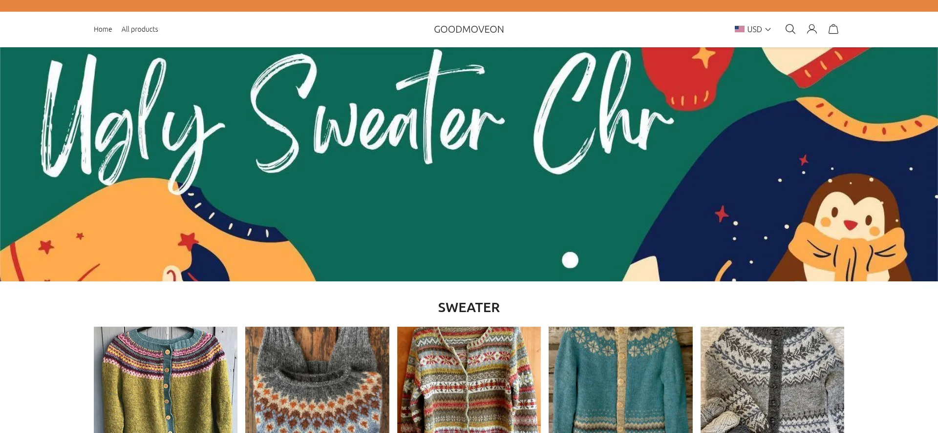Website screenshot of Goodmoveon.com