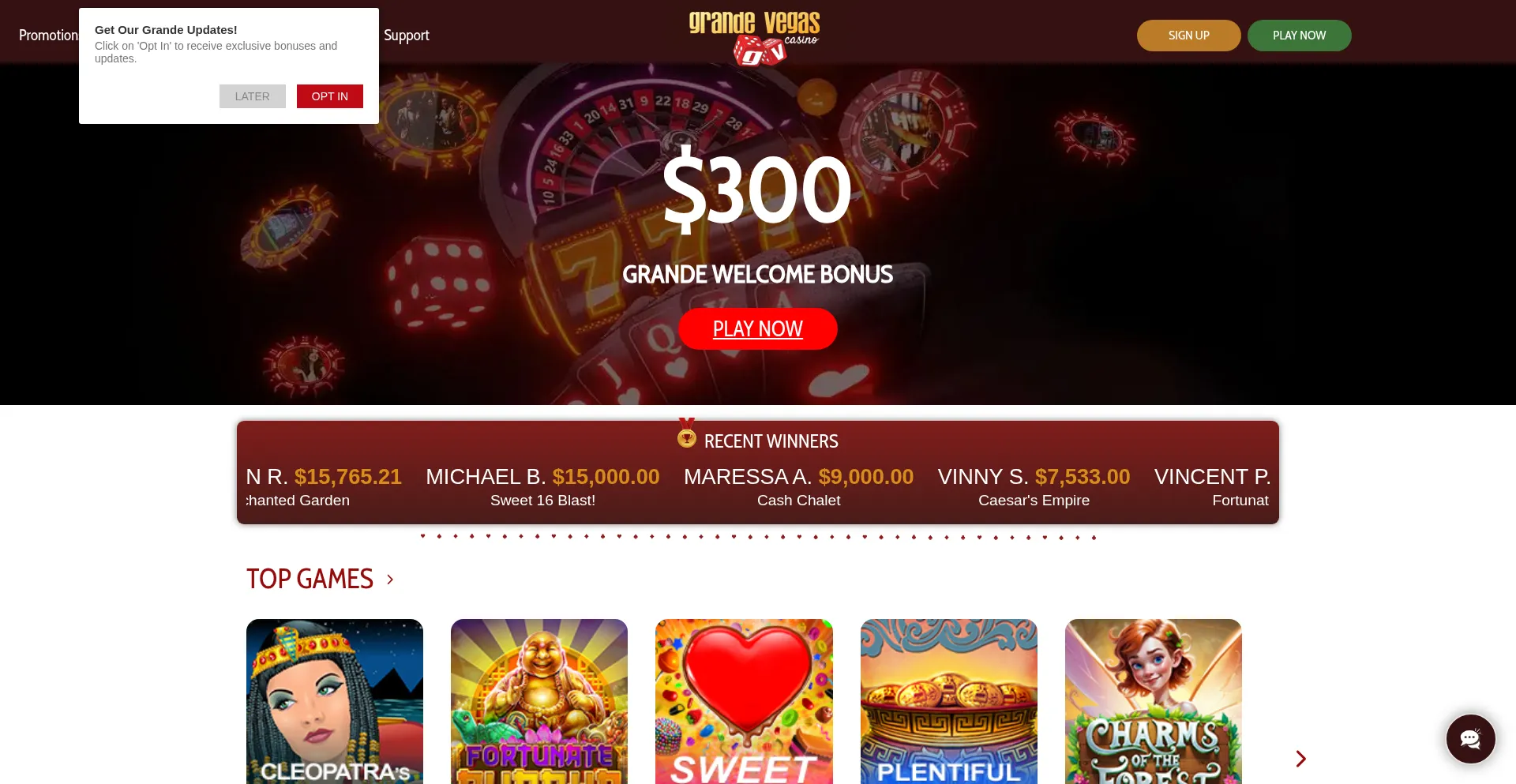 Ist Grandevegascasino.com sicher und vertrauenswürdig?