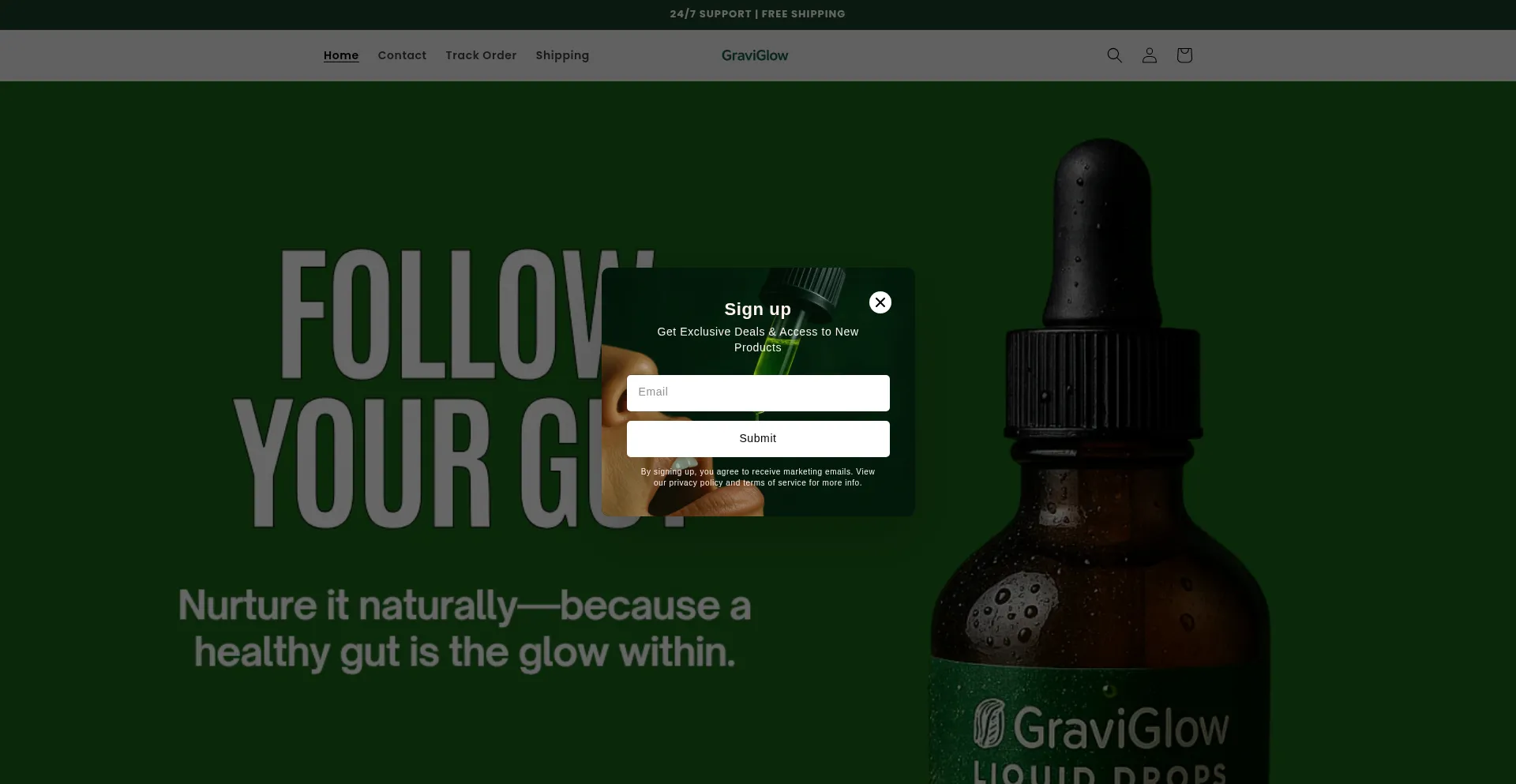 Ist Graviglow.shop sicher und vertrauenswürdig?
