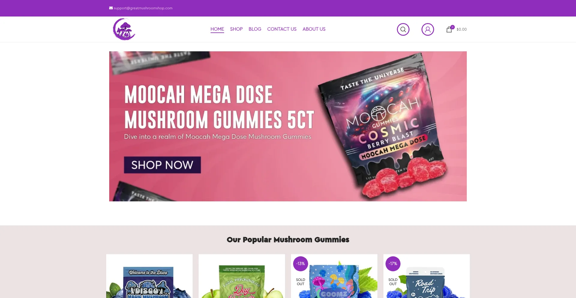 Ist Greatmushroomshop.com sicher und vertrauenswürdig?