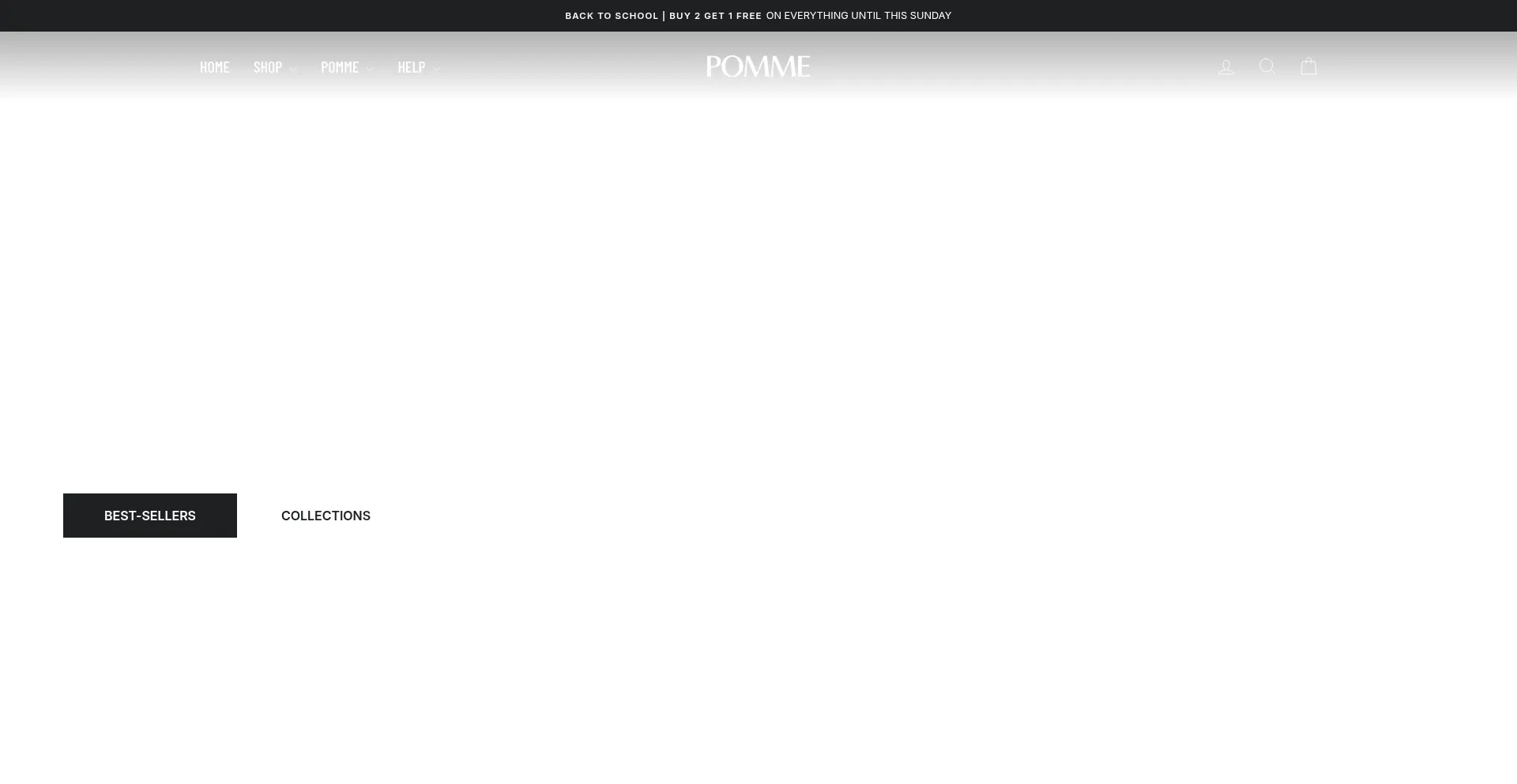 Website screenshot of Greenpomme.com