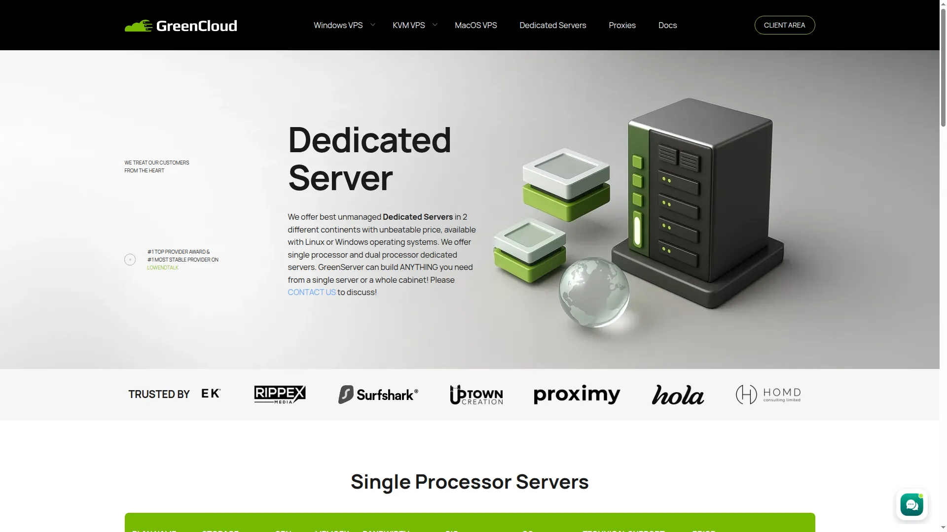 Greenserver.io