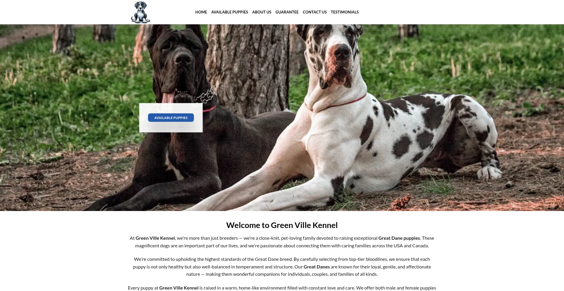 Ist Greenvillekennel.com sicher und vertrauenswürdig?