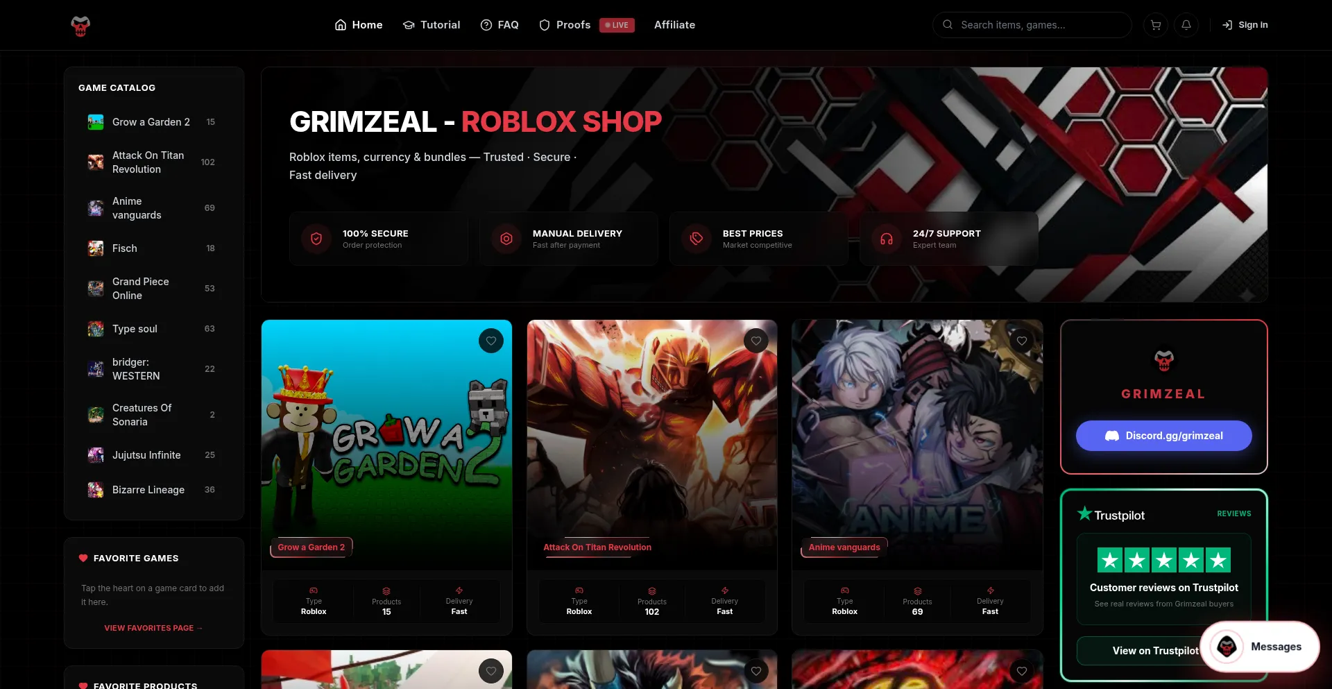 Grimzeal.com