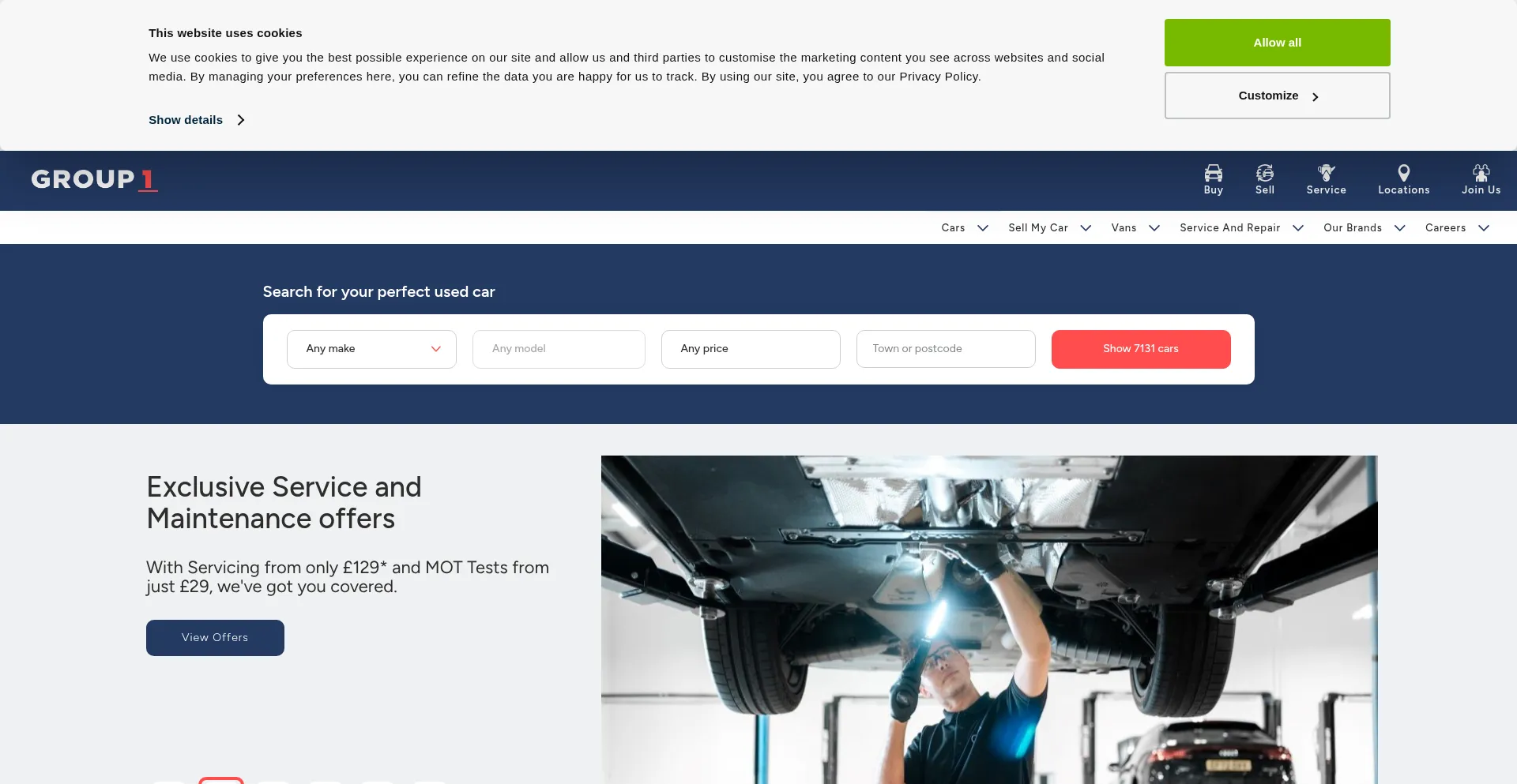 Ist Group1auto.co.uk sicher und vertrauenswürdig?