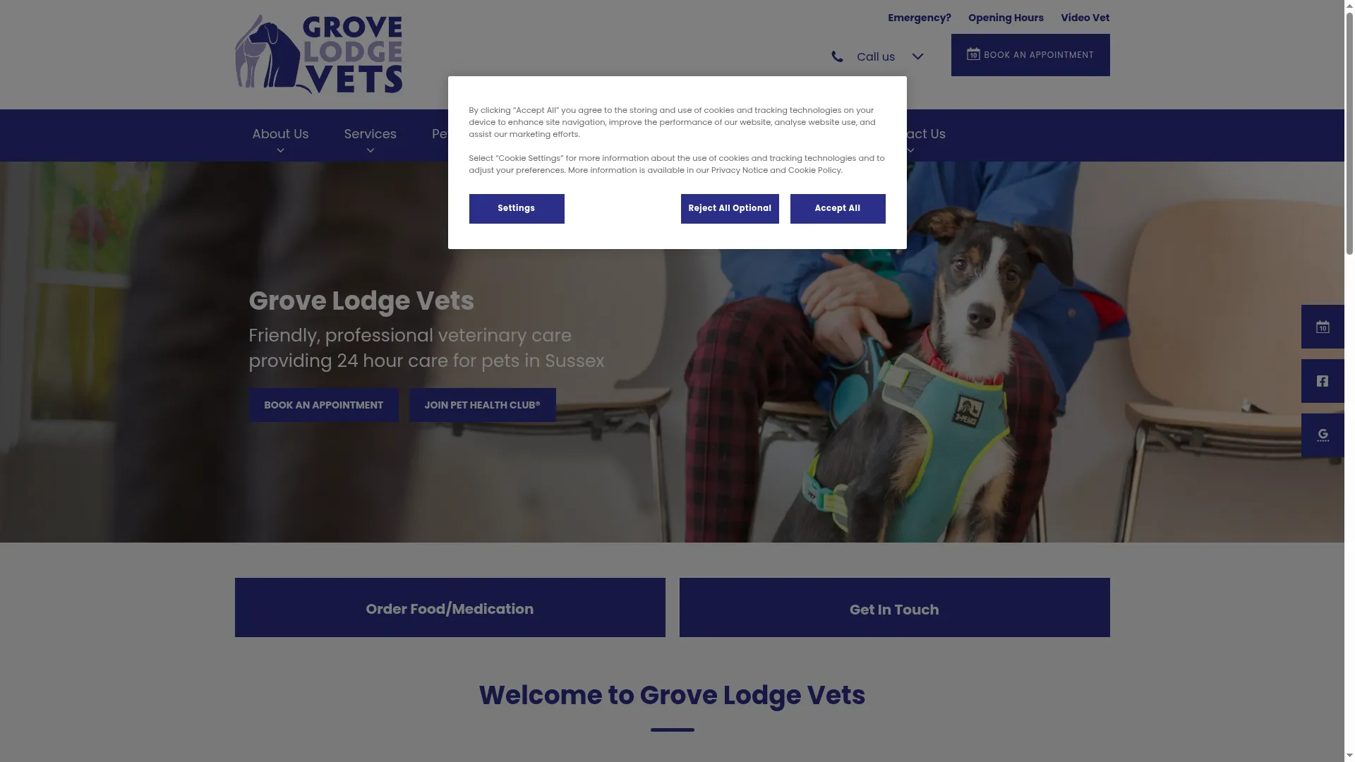 Grovelodgevets.co.uk