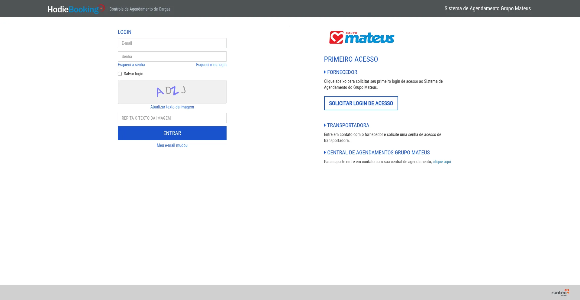 Grupomateus.runteccorp.com