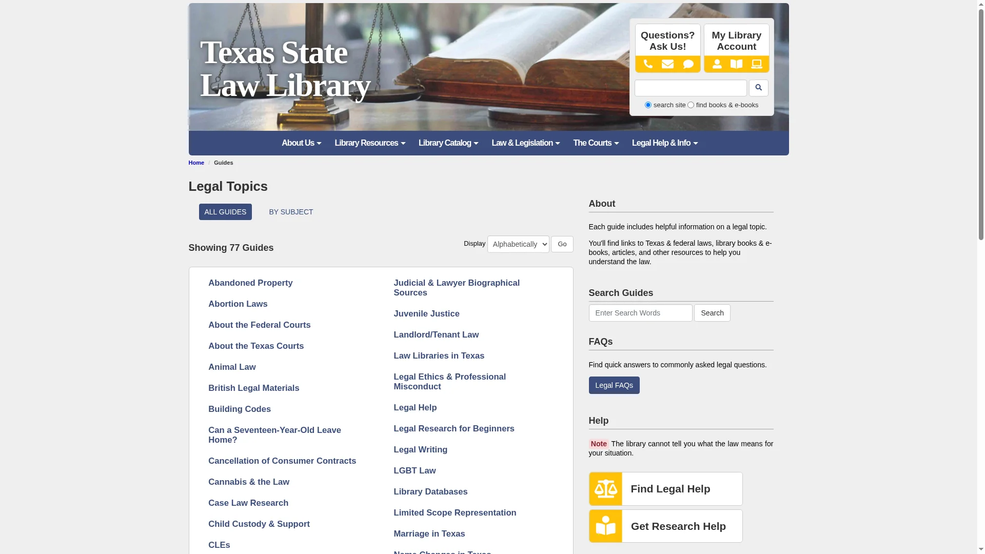 Guides.sll.texas.gov