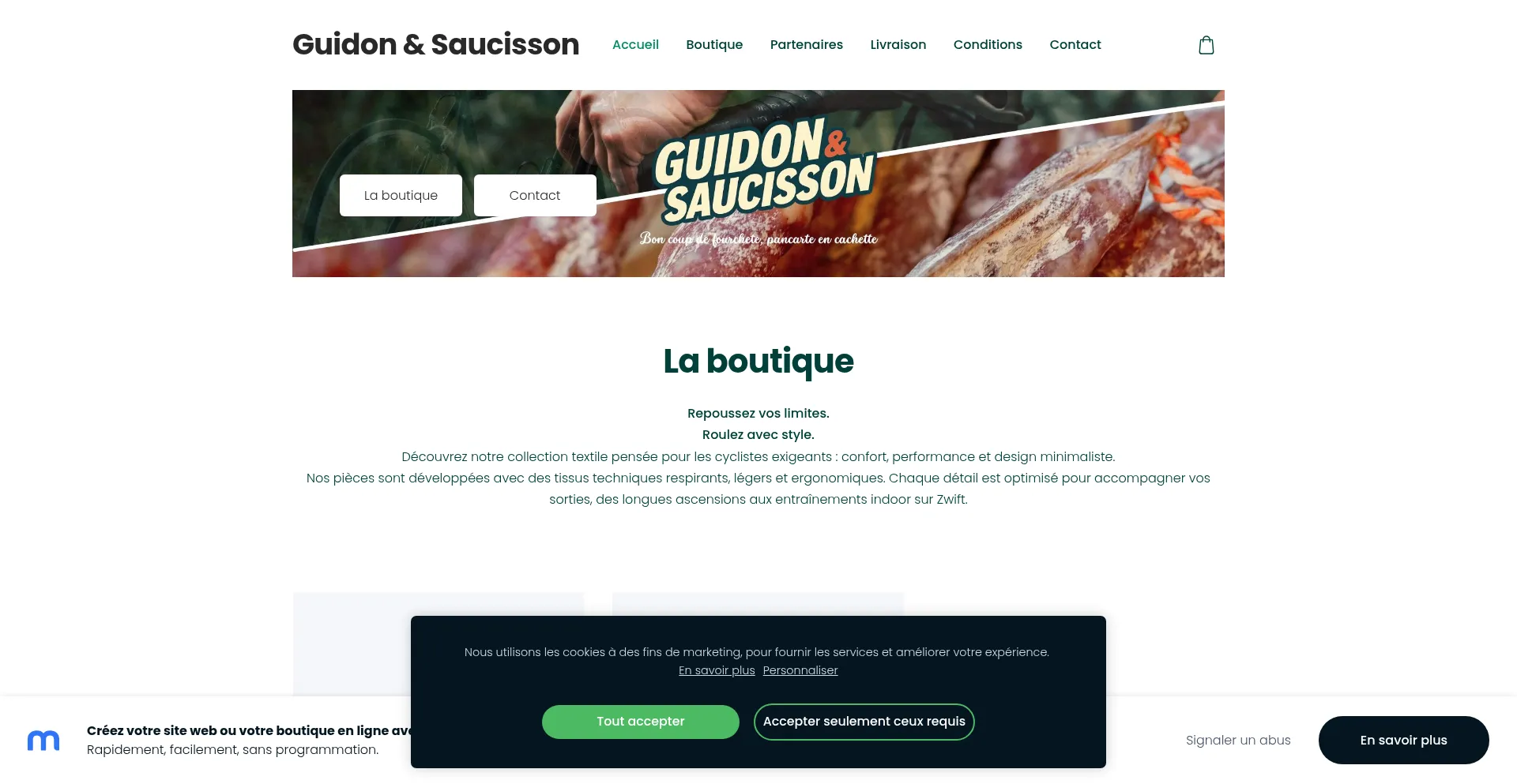 Guidon-saucisson.mozello.shop