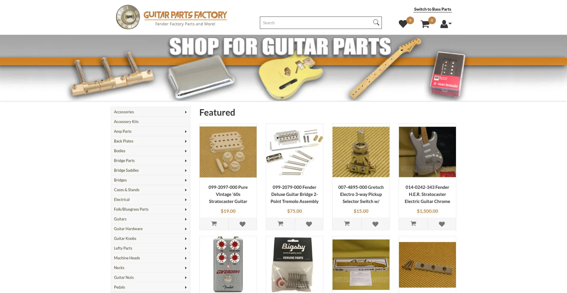 Ist Guitarpartsfactory.us sicher und vertrauenswürdig?