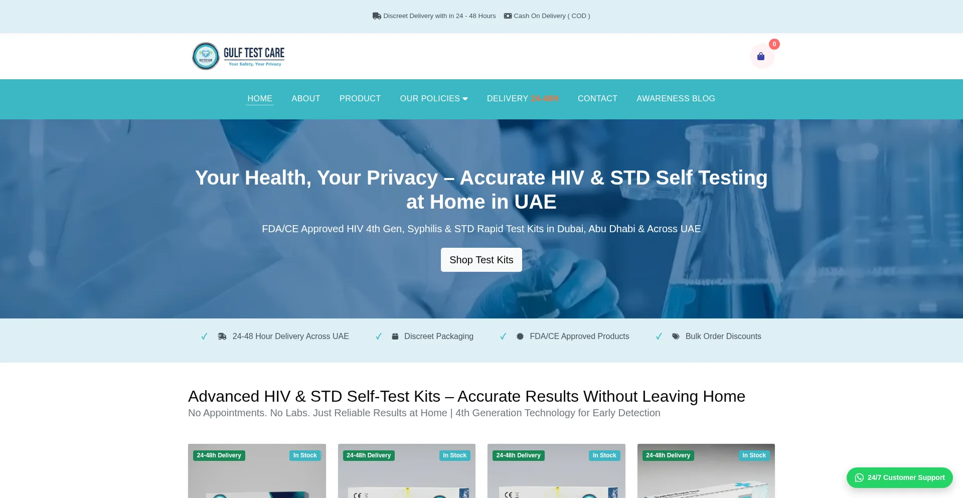 Gulftestcare.com