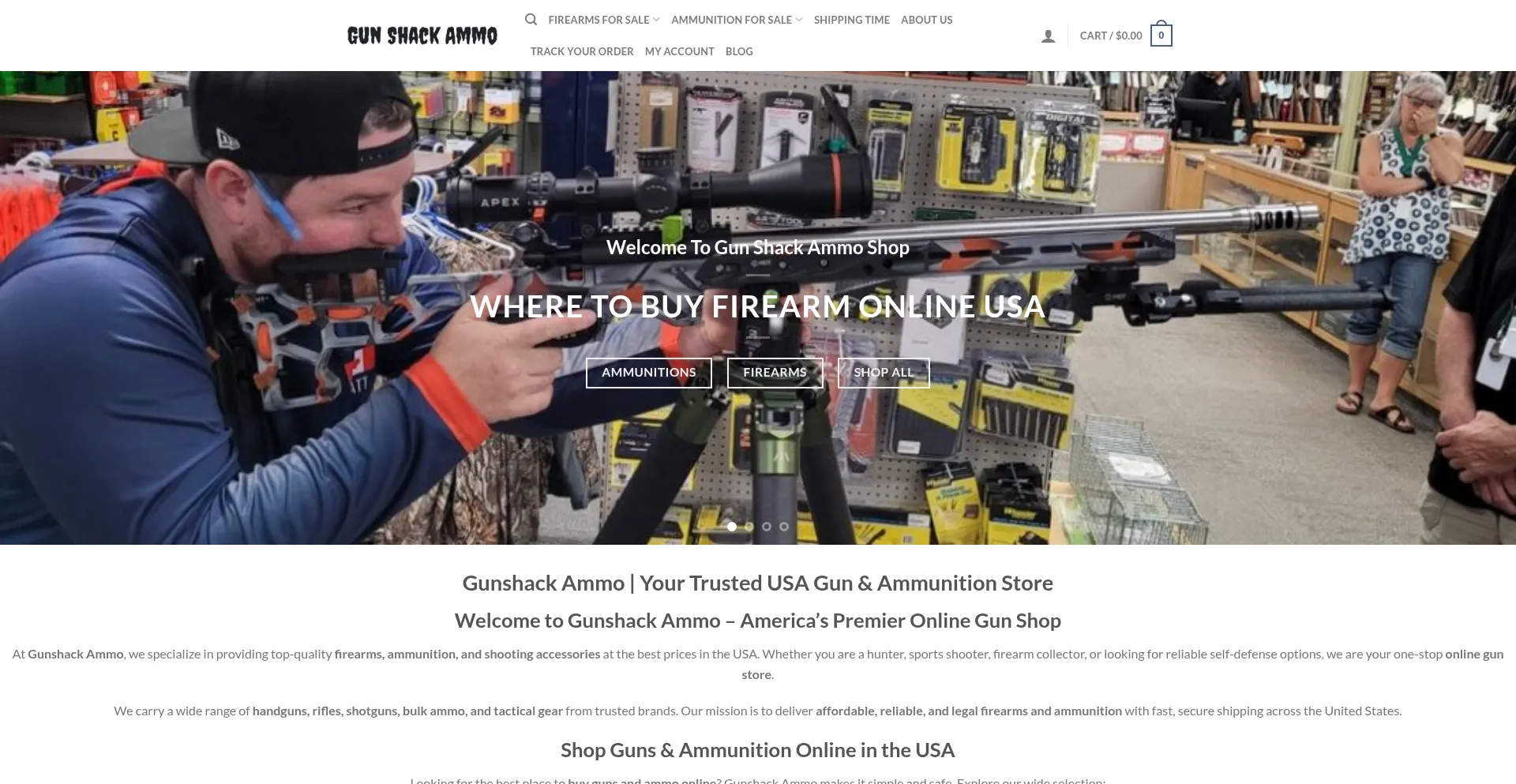 Ist Gunshackammo.com sicher und vertrauenswürdig?