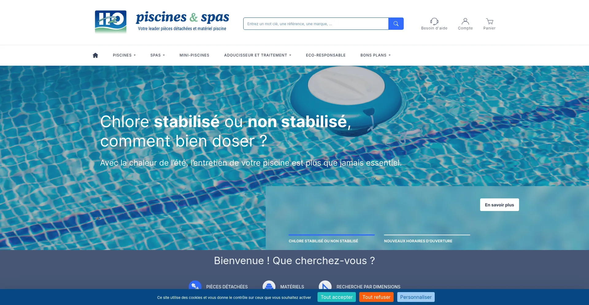 H2o-piscines-spas.com